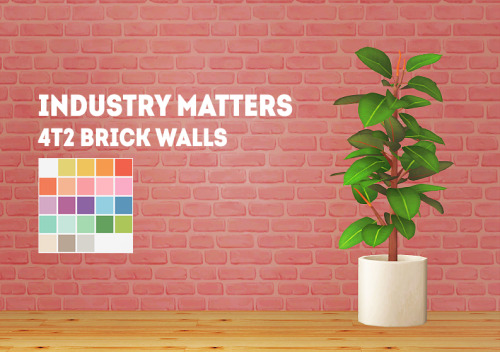 [ts2] 4t2 “industry matters” - brick walls Converted from the basegame, “Industry matters”. Comes in