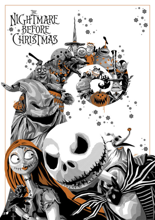 pixalry:  Mr. Jack - Created by Simon DelartLimited edition prints available for sale here. Check out the excellent Poster Posse interview with the artist here.