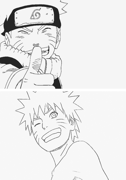 narutoffee:Naruto Uzumaki + his adorable smiles