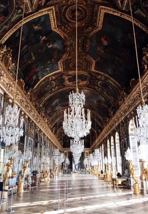 Galerie des glaces, Château de Versailles, France