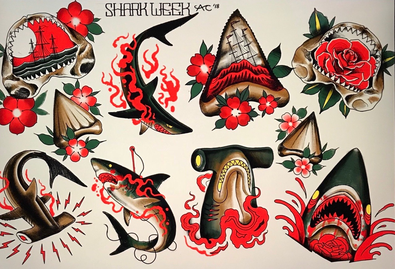 69 Best Hammerhead Shark Tattoo Designs for 2023 