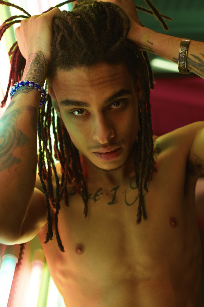 Sexy dreadhead man