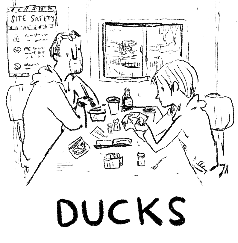 beatonna:  beatonna:  Here is a sketch comic I made called Ducks, in five parts.