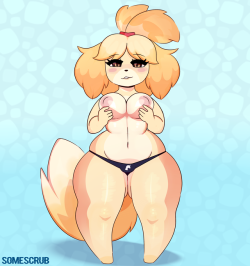 somescrub: Isabelle Request  Woof woof Patreon