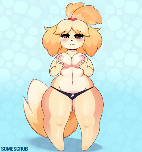 Porn photo somescrub: Isabelle Request  Woof woof Patreon