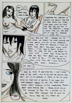 Kate Five vs Symbiote comic Page 141  Kate