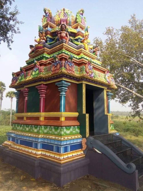 Lovely small temple, Tamil Nadu