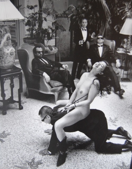 Eri Ishida, For Immorale by Helmut Newton. 1993.