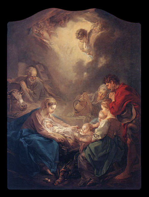 The Light of the World, 1750, Francois BoucherMedium: oil,canvas