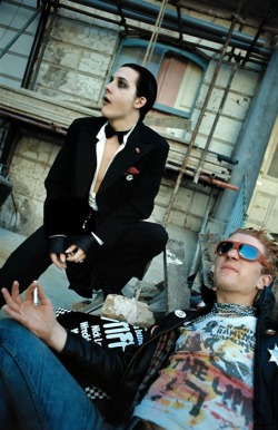 Vanian and Captain Sensible