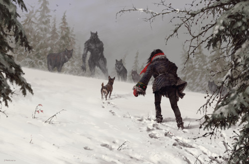 XXX thecollectibles:  Art by  Jakub Rozalski photo