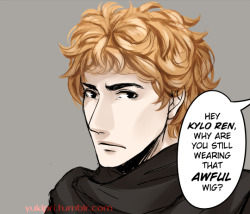 yukipri:  Blond Skywalker genes, the secret’s