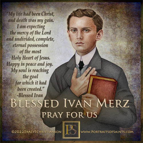 portraitsofsaints:Happy Feast DayBlessed Ivan Merz1896-1928Feast Day: May 10Patronage: youth and you