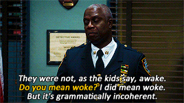 allsonargent:Captain Holt + the english language