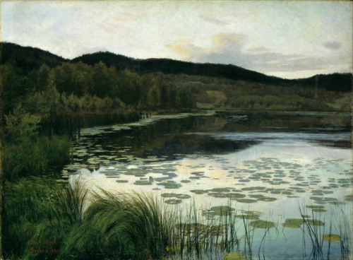 trulyvincent:Kitty Kielland (8 October 1843 – 1 October 1914) was a Norwegian landscape painter.