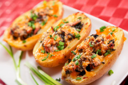 foodffs:  Southwestern Stuffed Potatoes Really