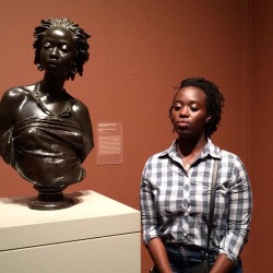 alongcameabutterfly:  candiikismet:  shirlywhirl:  Bust of an African Woman, Cordier  Oh my god  Regal ancestry. 