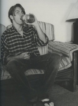 90sbluejeans:River Phoenix by Bruce Weber.