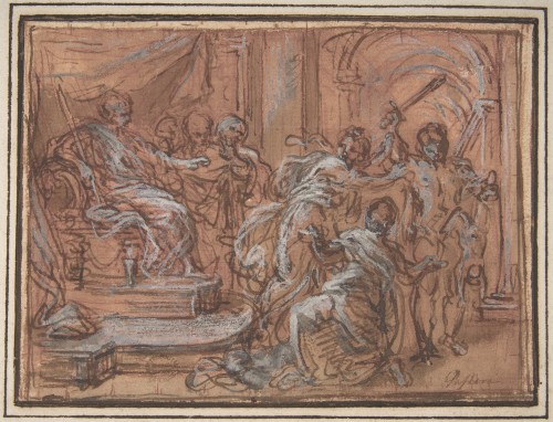 Things I&rsquo;m working on: The Judgment of SolomonBiagio Pupini (after Raphael, 1511-51), Leonaert