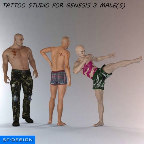 Porn photo  Add  some cool tattoos to your Genesis 3