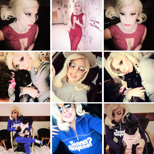 xoxojoanne: ladygaga on instagram best selfies in March (2015)