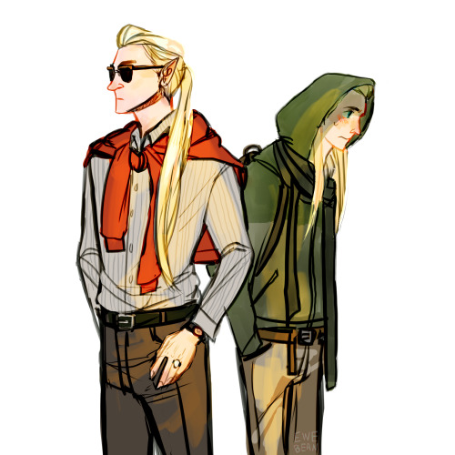 ewebean:helliecarouselsaid: Hope this is the right place. Can you pls draw modern Thranduil and Lego