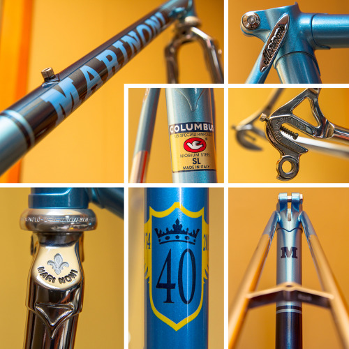 flowizm:  Custom Marinoni 40th anniversary frame, built by Mr.Marinoni himself.