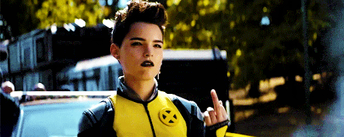 ann-fortunately:marvel movies + flip offs 