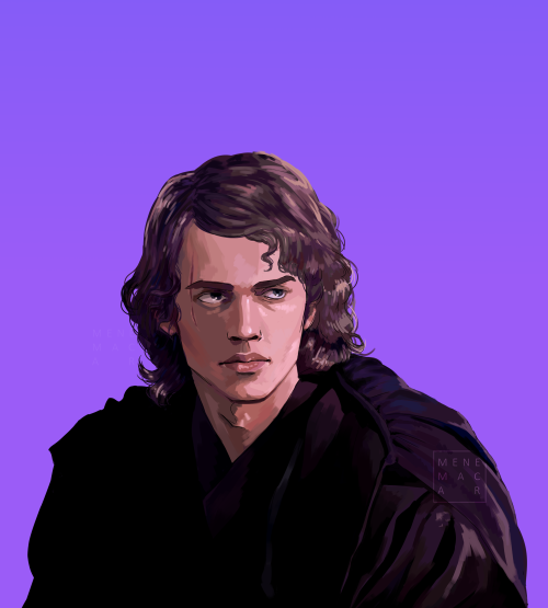 menemacar: did you ever hear the tragedy of me trying to draw episode III anakin’s hair? i tho