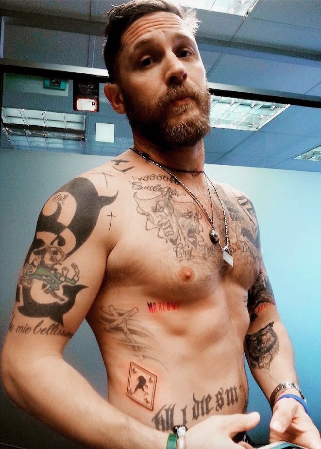Tom Hardy Physique - Body Type One