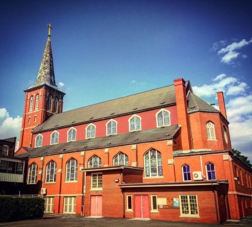 Franciszkański kościół w Bridgeport CT (USA) #bridgeport #franciszkanie #kościół (w: St Michaels Arc