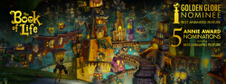 mexopolis:  THE BOOK OF LIFE - GOLDEN GLOBE