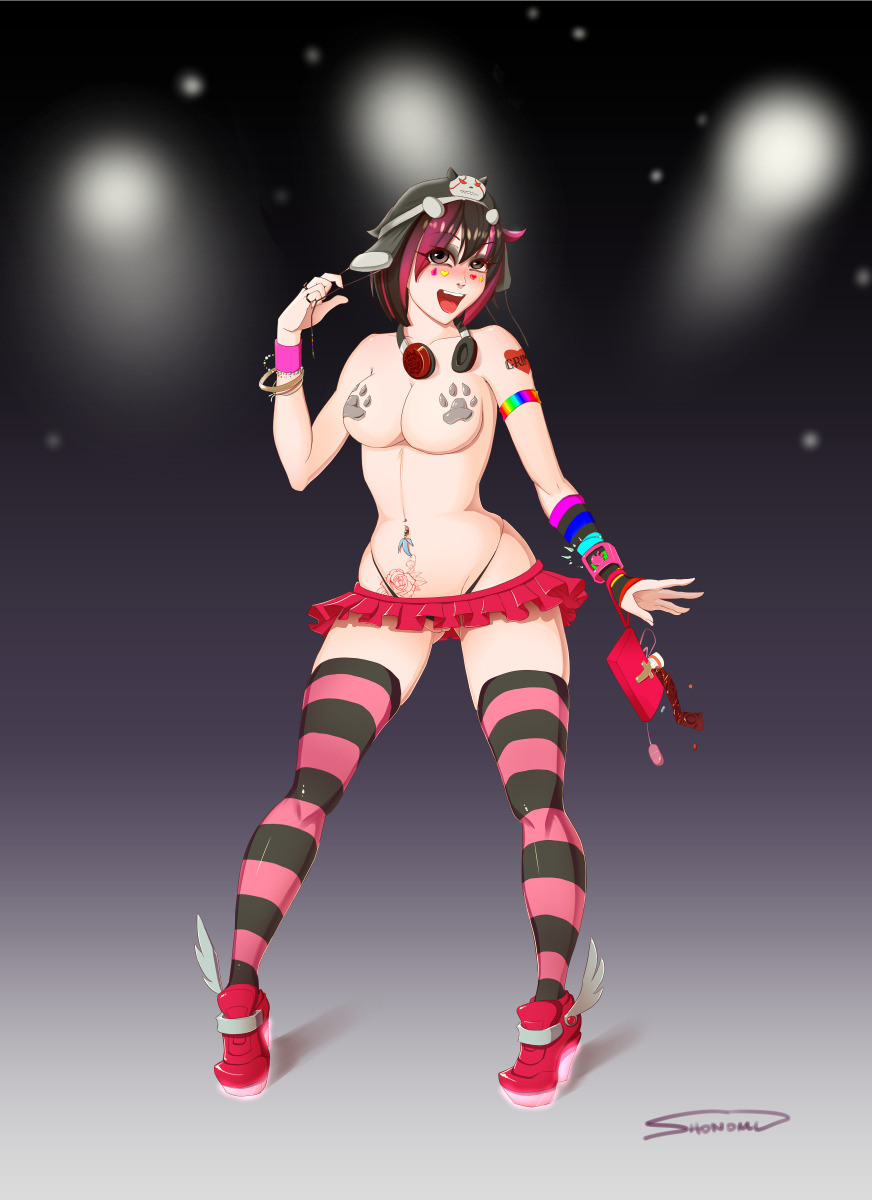 “Hurry up Weissy! I wanna get there before all the cute boys are taken~”She’s