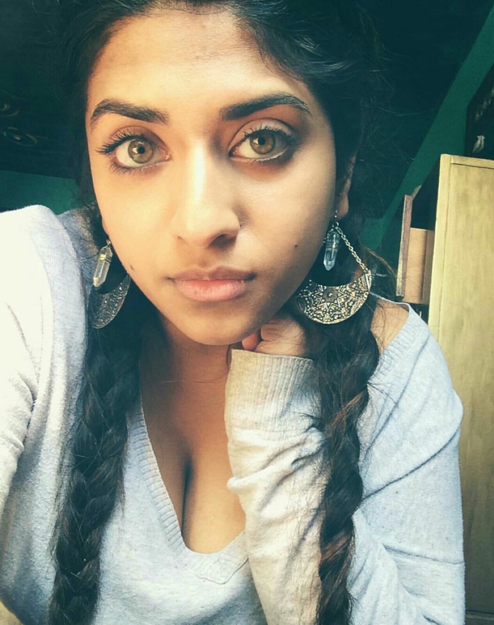Cute and bad indian women