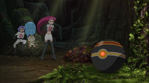 the-pokemonjesus:  The Team Rocket trio is in Alola! AND… Jessie caught a Mimikyu in a Luxury Ball! Which means we’ll get to see a lot of Pikachu vs. Mimikyu in this series.  now that they have Mimikyu, why do they need pikachu?