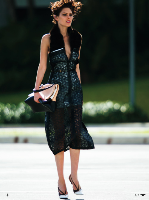 iconographyblog:  Catherine McNeil | Photography by Hans Feurer | For Vogue Magazine Japan | May 2013