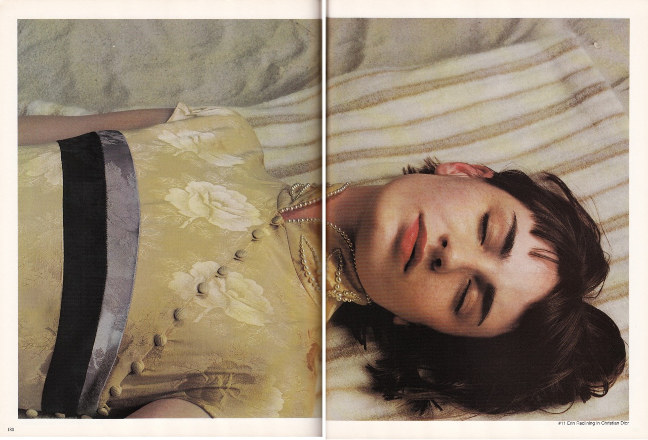 4archive:  An Interpretation, photographed by Steven Meisel for Vogue Italia Jul97,