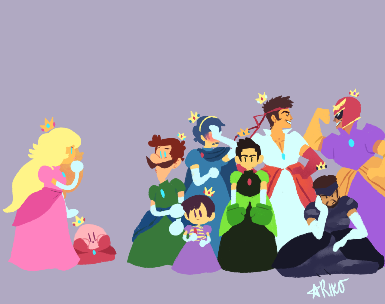starrikoworks:  just a silly and unimportant doodle