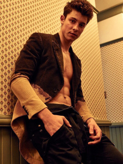 meninvogue:Shawn Mendes photographed by Sebastian Kim for L’Uomo Vogue