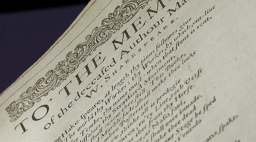 amatesura:‘Comedies, Histories, & Tragedies’ often referred to as the ‘First Folio’, by William 