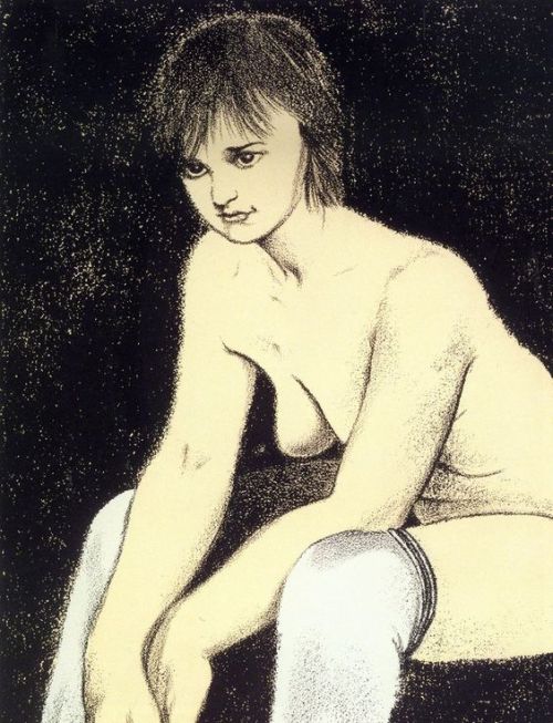 topcat77: R.B. Kitaj  Barcelonetta, 1979 Lithograph