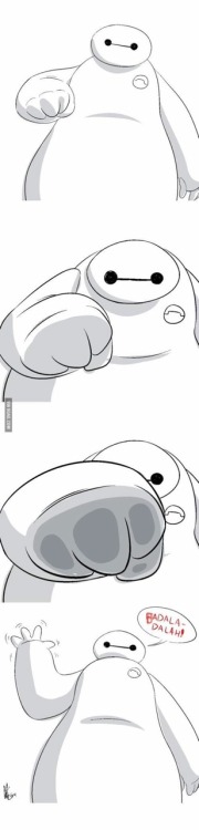 Baymax fist bump!!