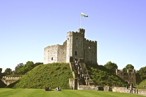 Castle - Cardiff Wales UK