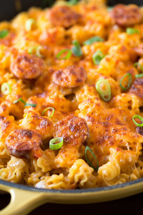 nom-food:Spicy sausage pasta