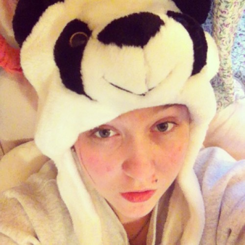 Panda bitch #me #ootd #outfitoftheday #panda #pandahat