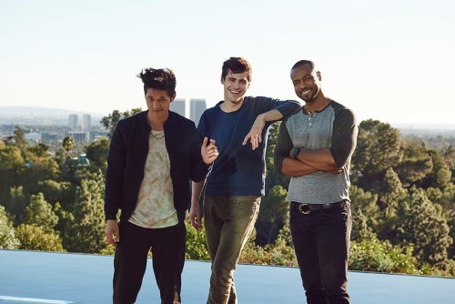 sccialcasualty:  High quality photos of high quality people😇 (Harry Shum Jr., Matthew Daddario, Isaiah Mustafa)  Cred to the Shadowhunterstv Facebook page + Harry’s Insta 