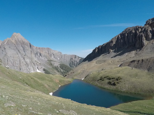 Lower, Middle, and Upper Blue LakesSneffels Wilderness, CO