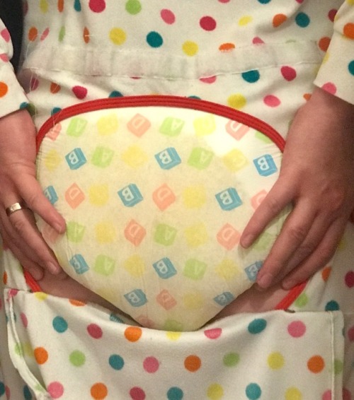 Soaked my Barebum diaper overnight. Who would have guessed that would happen?