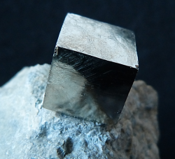 Rockon-Ro:  Pyrite (Iron Sulfide On Marl) From Logrono, Spain (Cubic Crystal). 