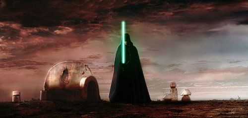 darthluminescent:Star Wars Art // by Livio Ramondelli